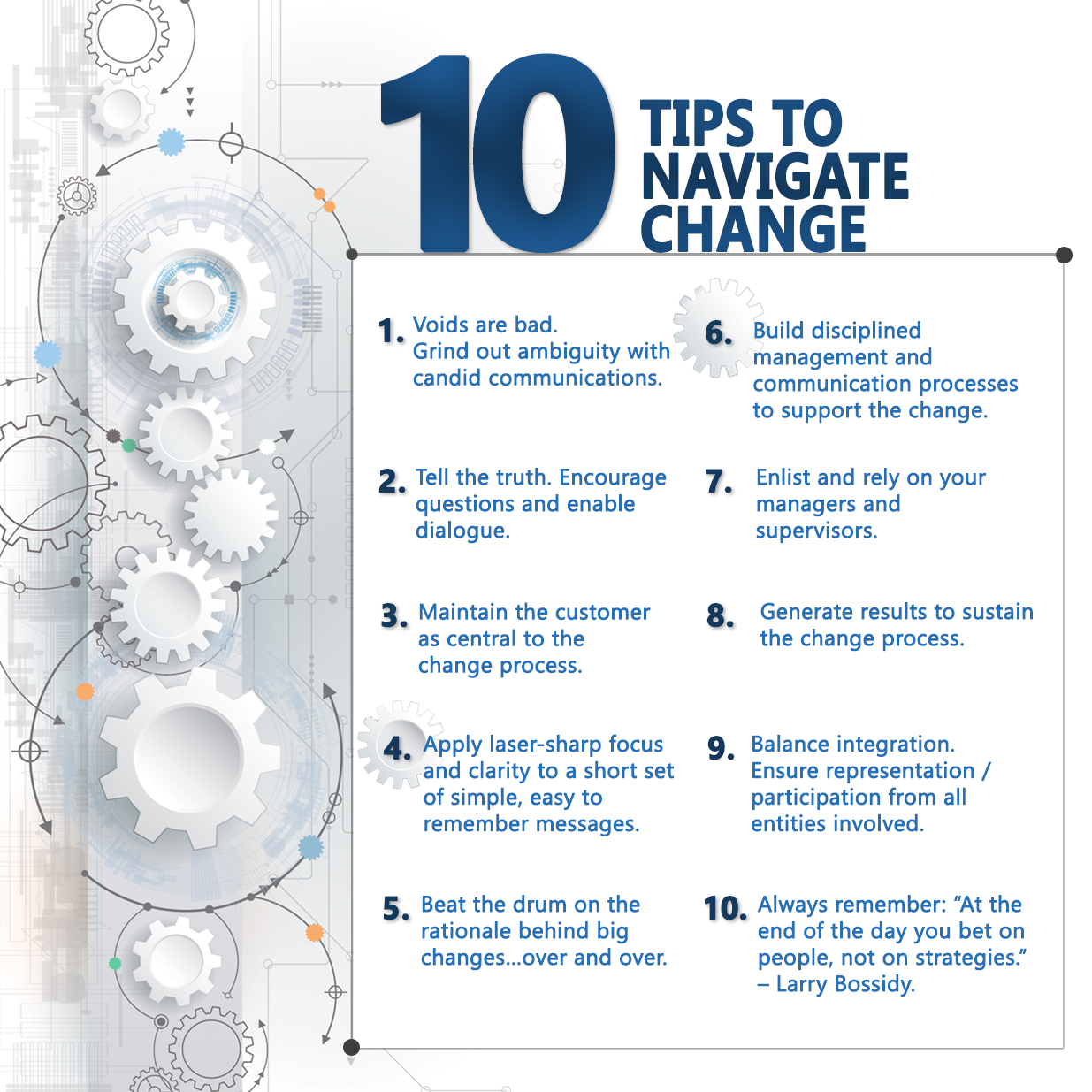 10 Tips to Navigate Change